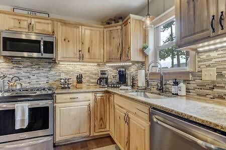 Cabin~Views~Heart Of Town~W&D~Fireplace~Kitchen Woodland Park Buitenkant foto