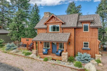 Cabin~Views~Heart Of Town~W&D~Fireplace~Kitchen Woodland Park Buitenkant foto